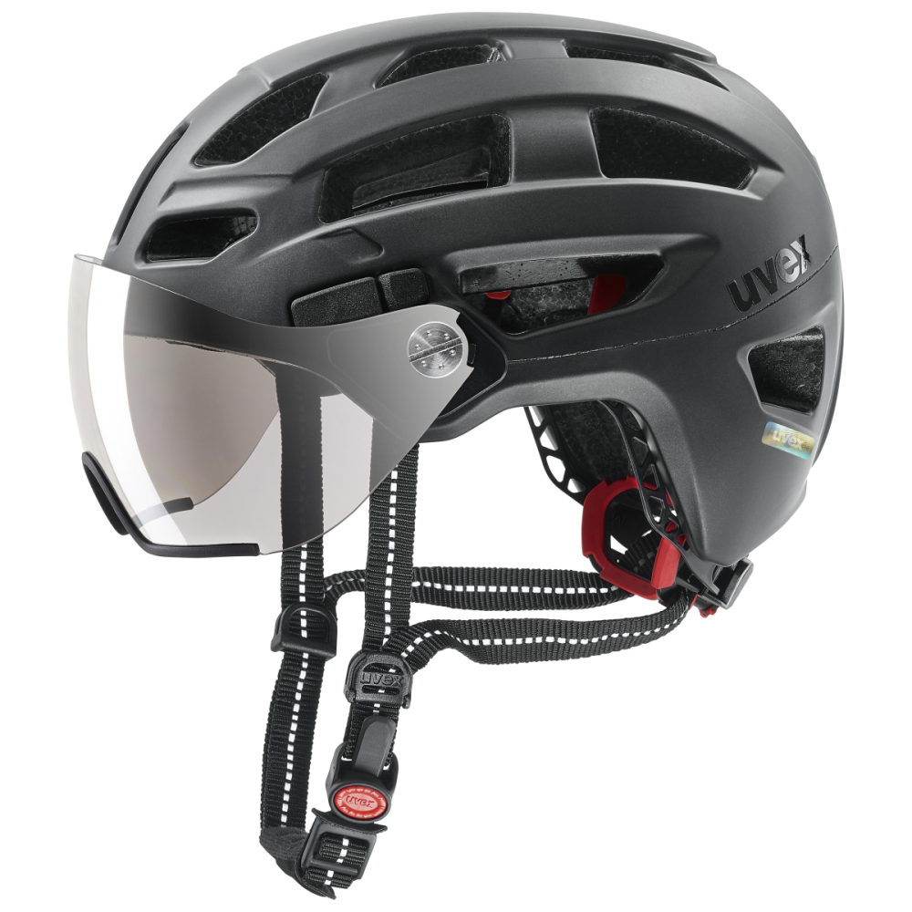 Uvex Finale Visor Black Matt 52-57 Cm